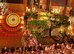 Hollenberg Light Art Dinner private Event Mallorca