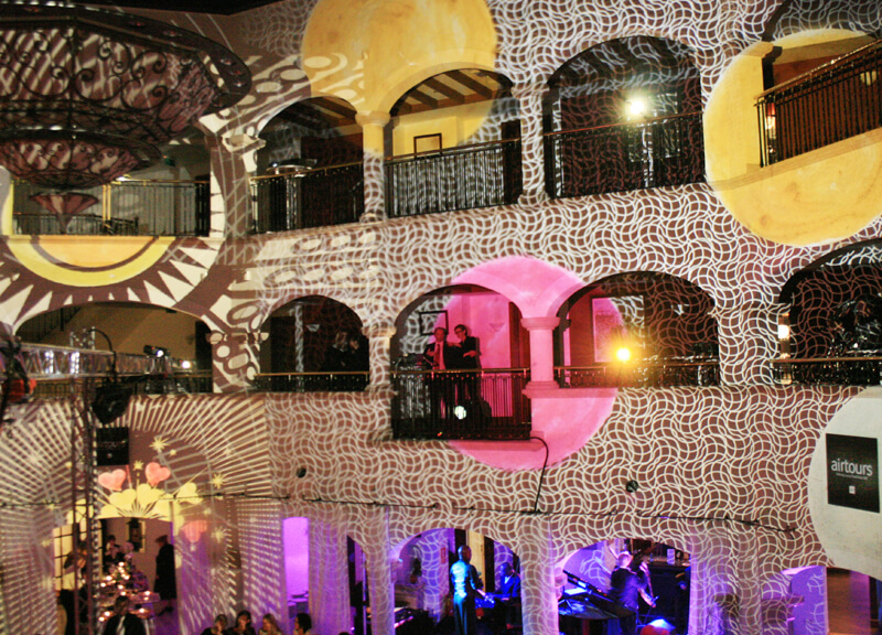 Light Art Installation Airtours Event Mallorca