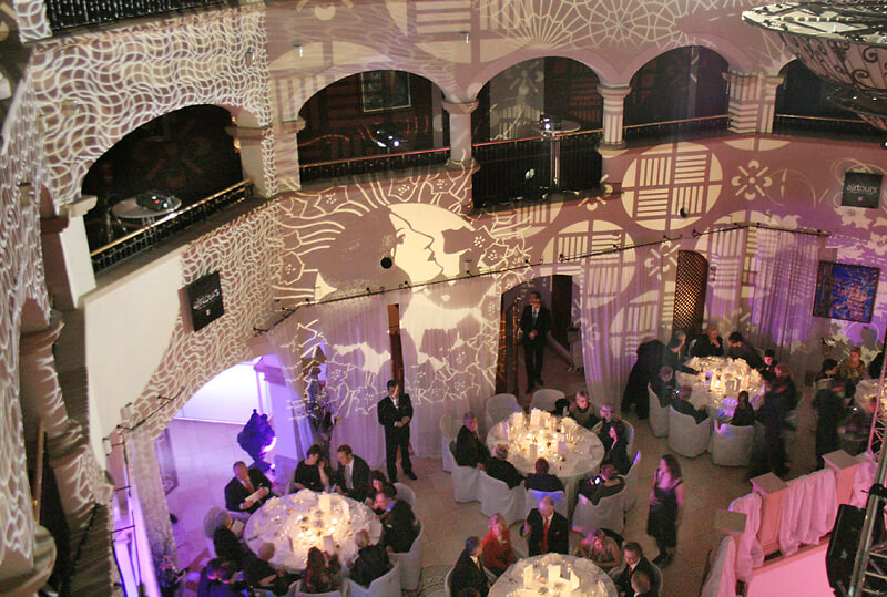 Light Art Installation Airtours Event Mallorca