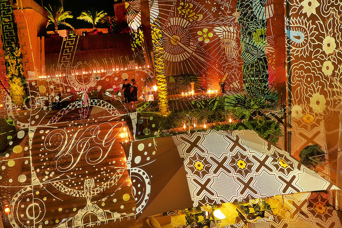 Hollenberg Light Art Illumination Cap Rocat Event